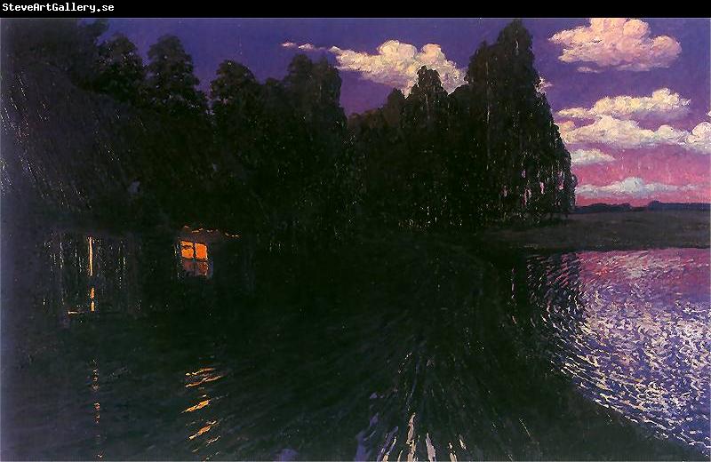 Stanislaw Ignacy Witkiewicz Landscape by night